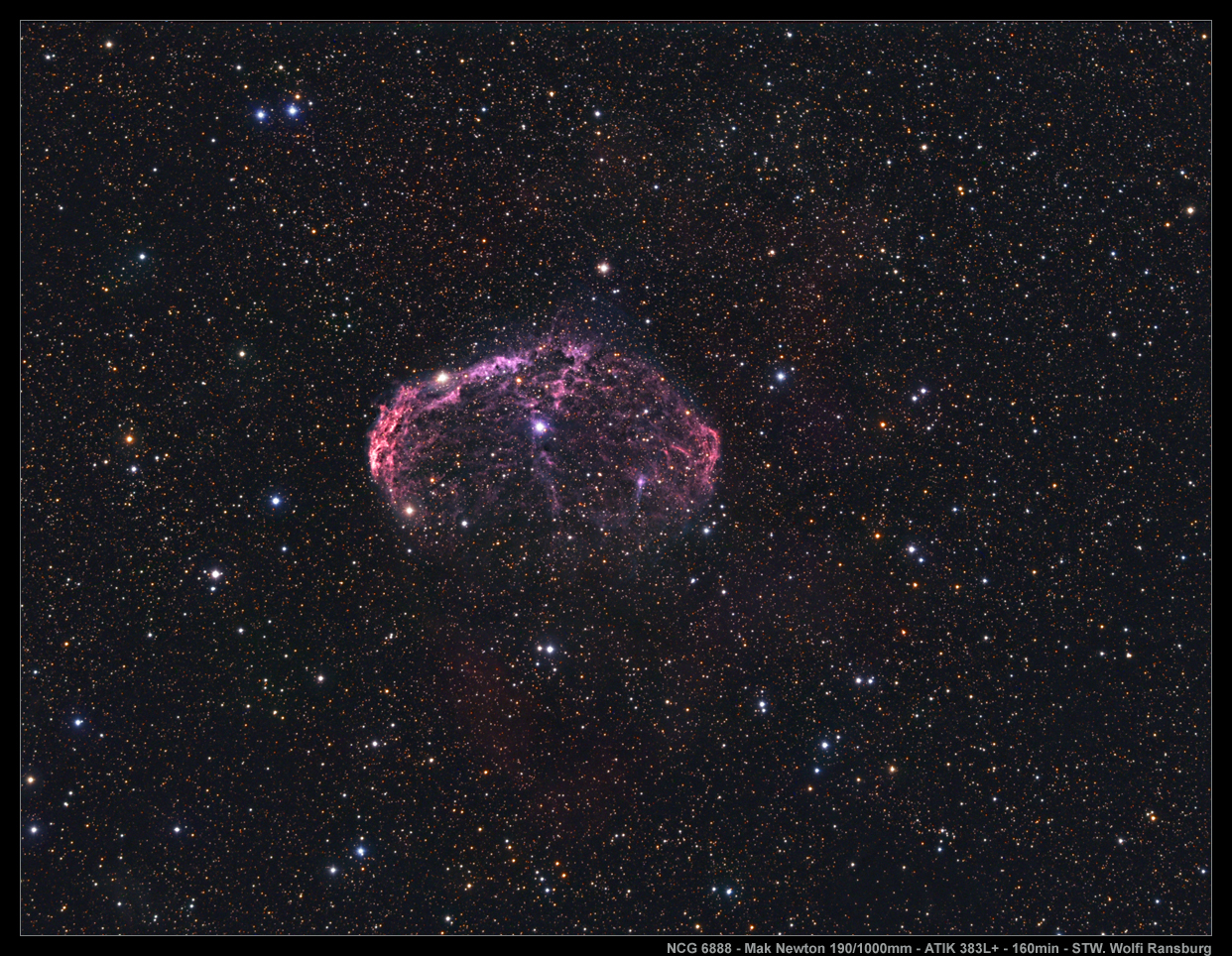 NGC 6888 - volles Feld