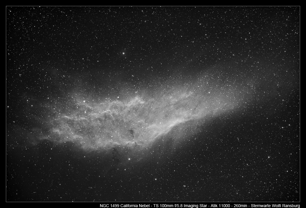 California Nebula TS 100mm f5.8 Imaging Star Apo