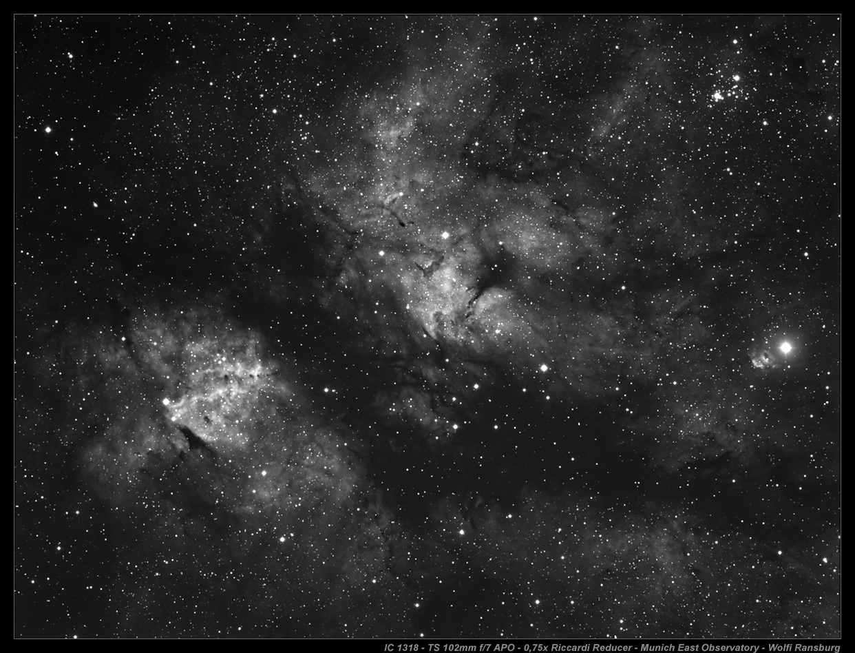 Gamma Cygni Nebula - TS 115mm Triplet Apo