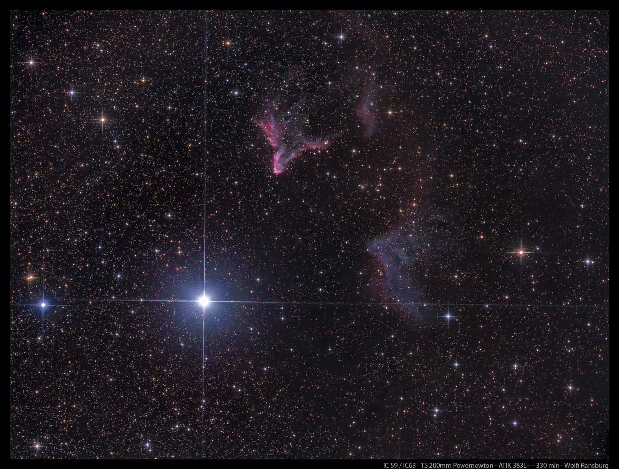 IC 59 - IC 63 - 200mm TS Powernewton