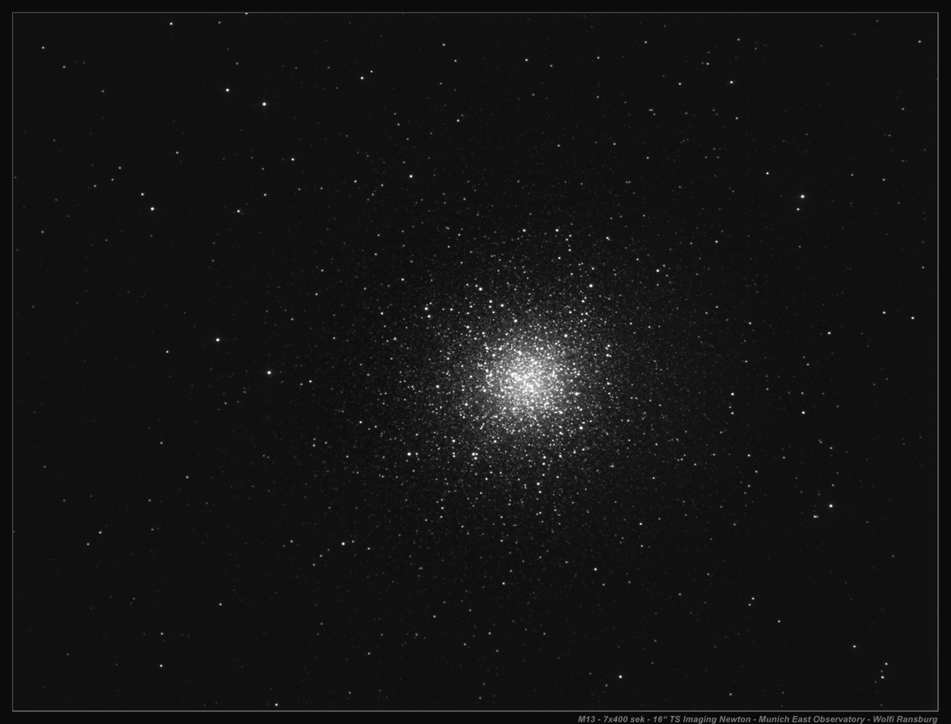 M13 406mm TS Imaging Newton - Munich East Observatory
