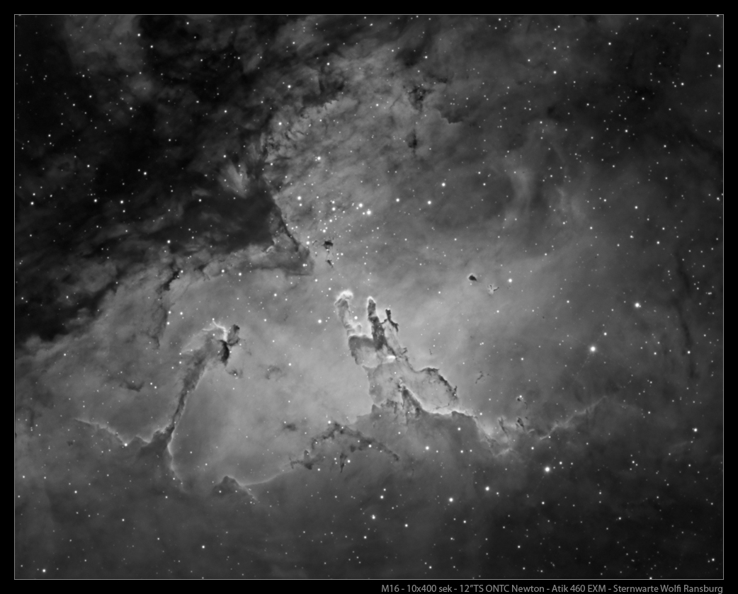 M16 Adlernebel - TS 12inch ONTC Newton