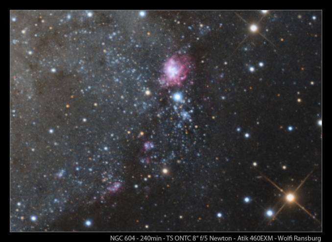 NGC 604 in Messier 33