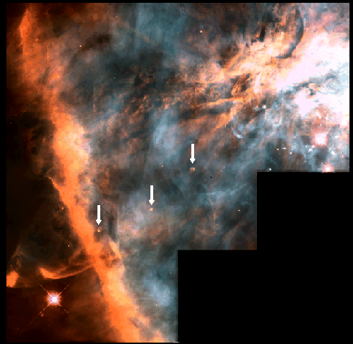 Hubble Protoplanetare Scheiben
