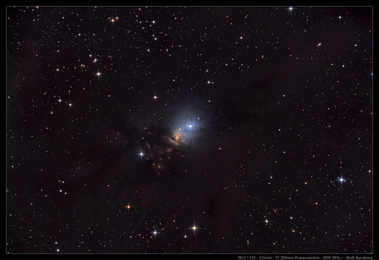 NGC 1333 - TS 200mm Carbon Powernewton