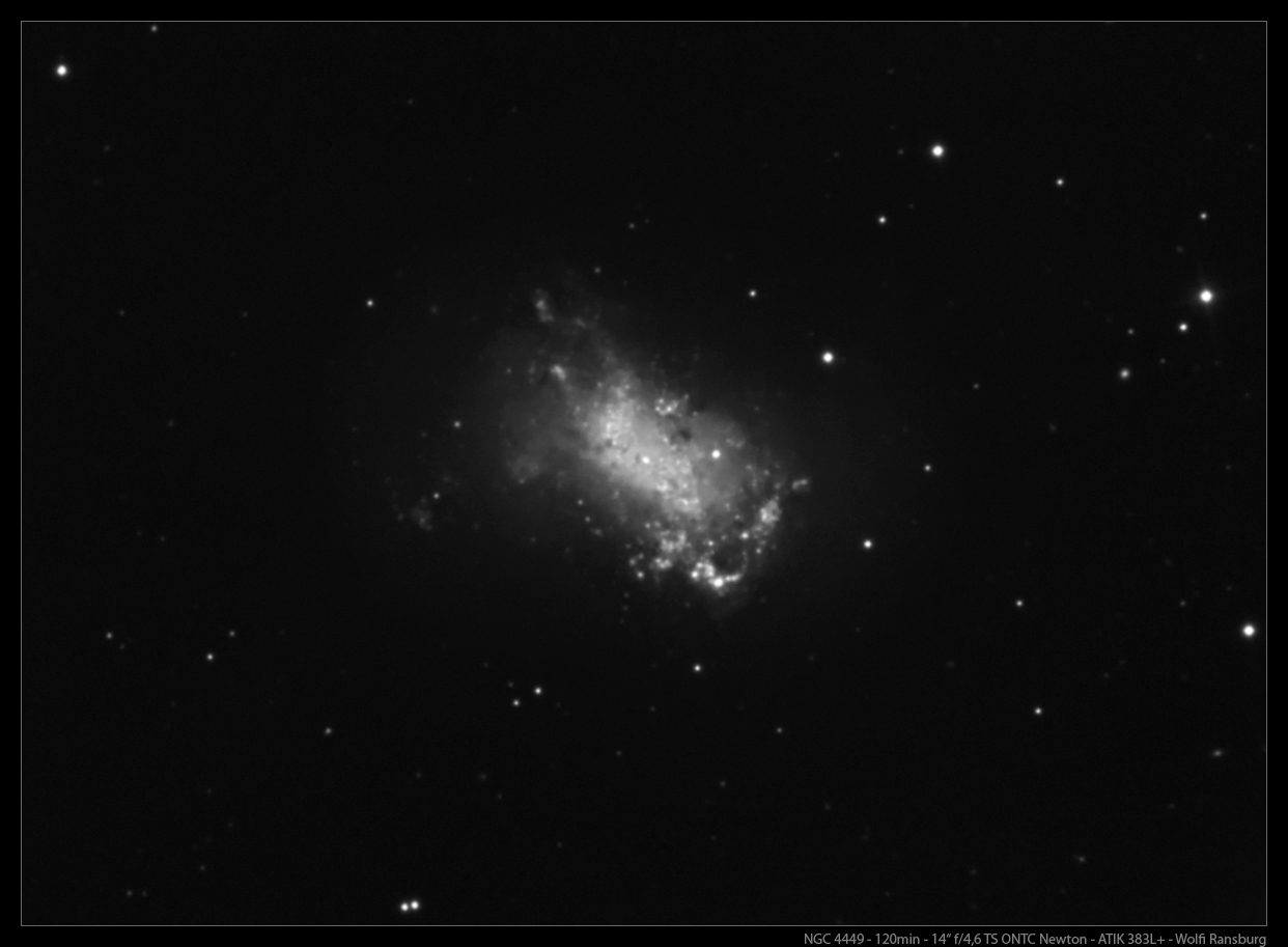 NGC 4449 - Ausschnitt - volle Auflösung