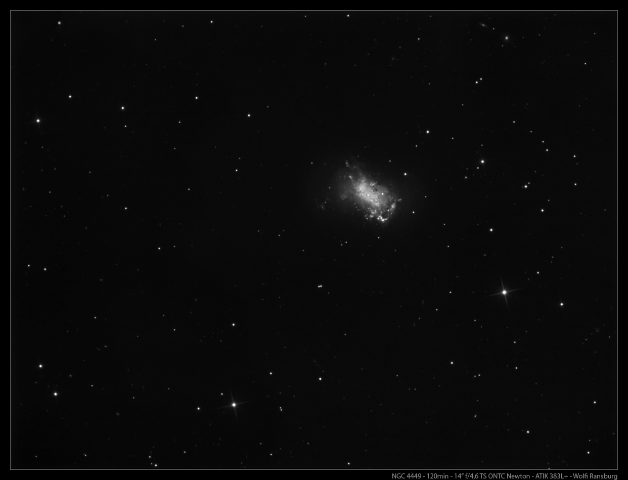 NGC 4449 Übersicht