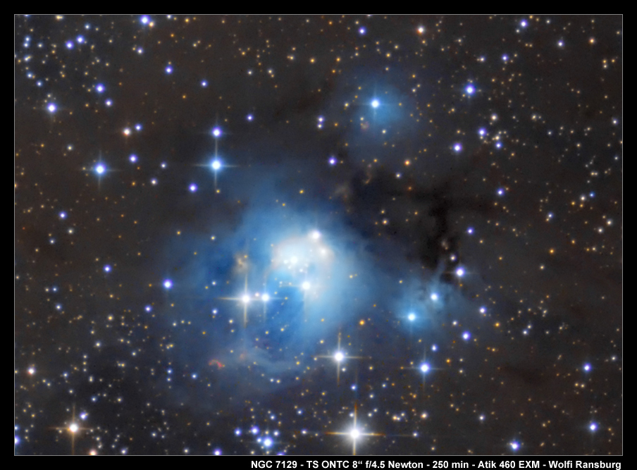 Ausschnitt NGC 7129