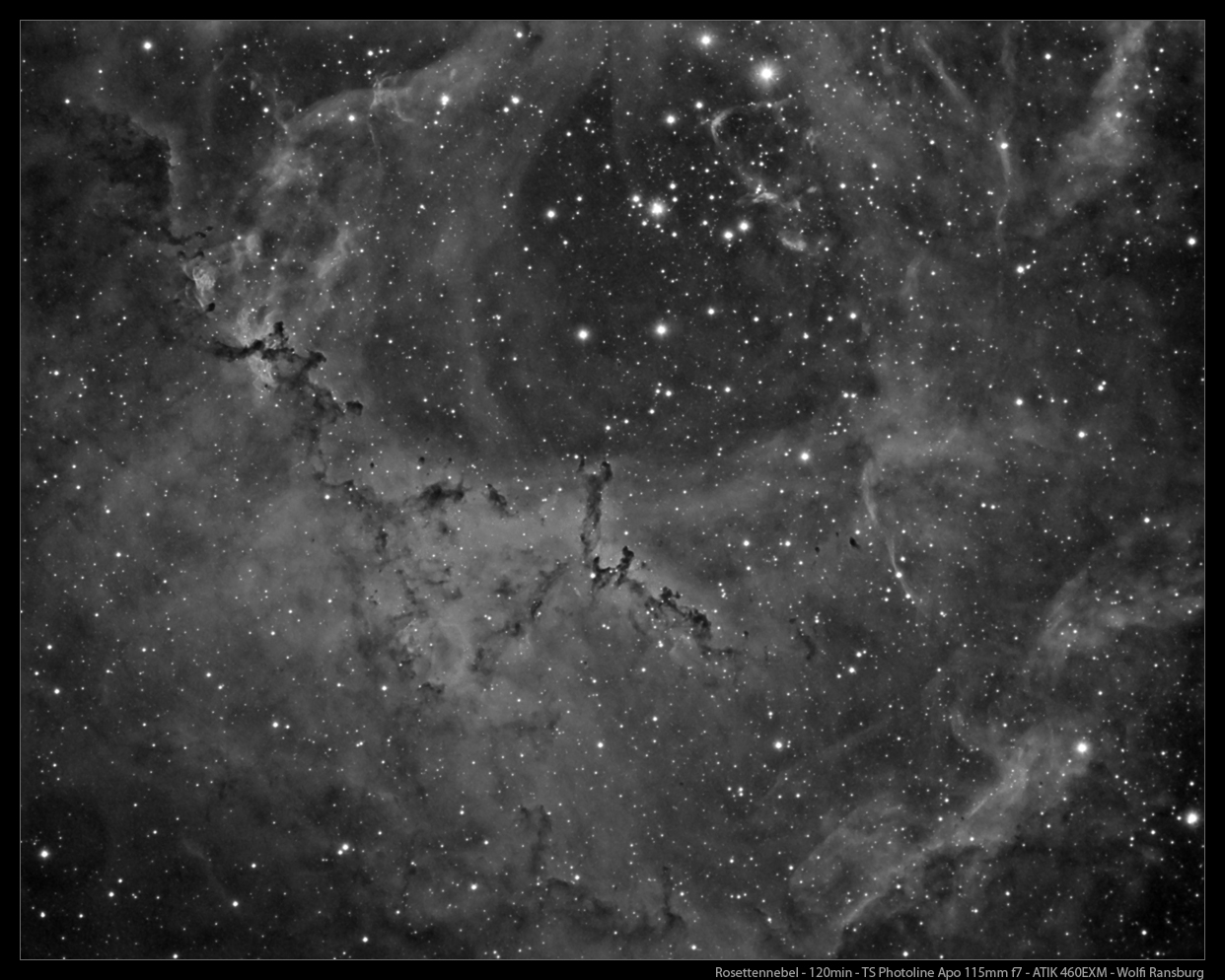 Rosettennebel - TS 115mm Photoline Apo