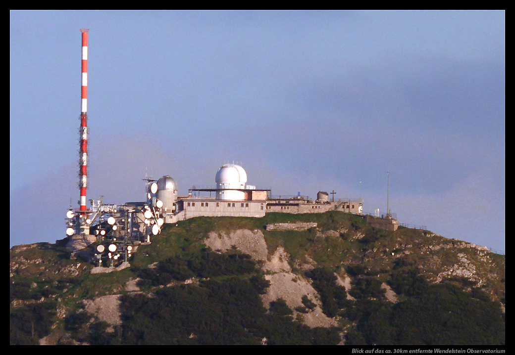 Ein Blick auf den Wendelstein