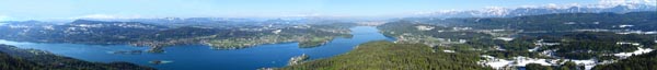 Wörthersee in Kärnten - ein Panorama
