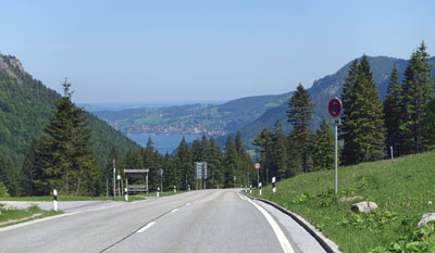 Der Blick auf den Schliersee