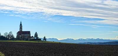 Alpenblick bei Alxing