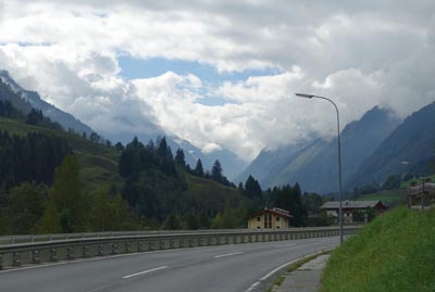 Blick in die Berge