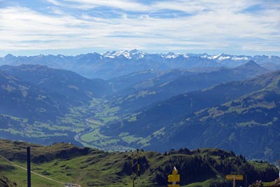Blick auf Pass Thurn