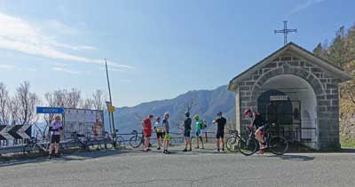 Am ersten Pass angekommen