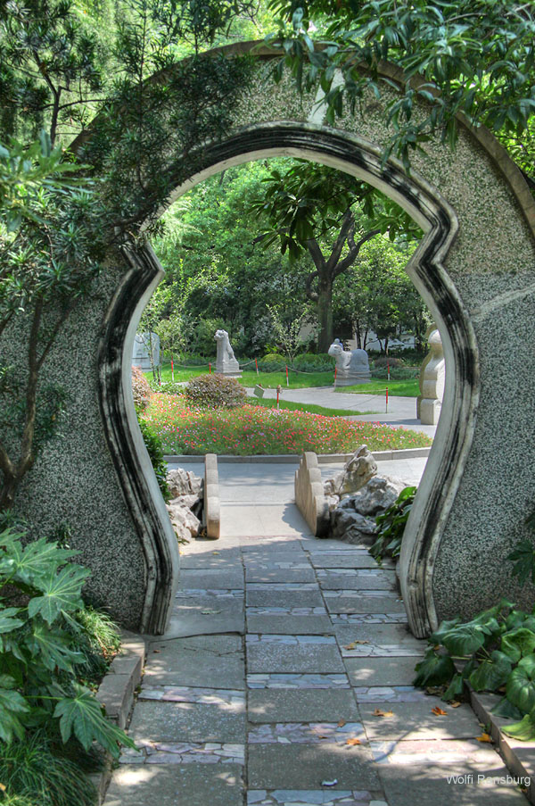 Eingang des Parks