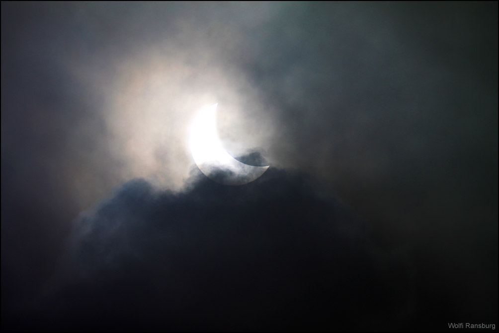 Ein kurzer Blick auf die Sonne