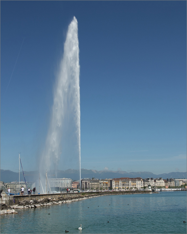 Jet d´eau in Genf