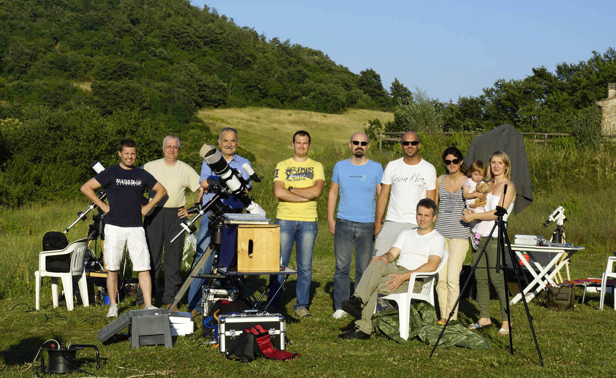 Das Team vom Astronomie Zentrum