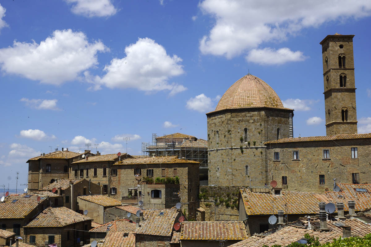 Volterra Mittelalterliche Häuser
